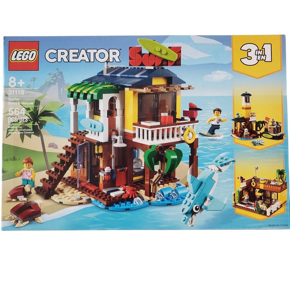 LEGO 31118  Creator 3in1 Beach House New in Sealed Box Retired Set